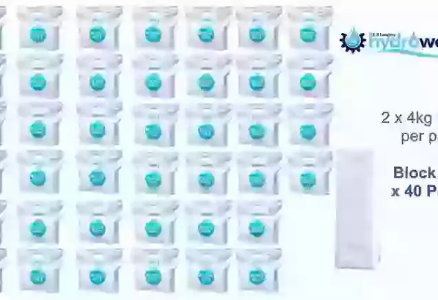 40 Packs of 8kg Block Salt